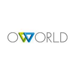 oWorld – Mobile App Freelance Logo