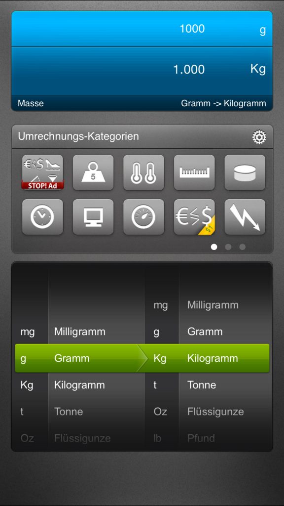 Einheiten umrechnen Einheiten umrechnen