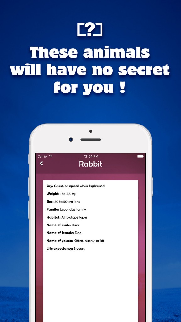 iphone6Plus-4 Animal Sounds App