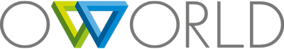 oWorld – Mobile App Freelance Logo
